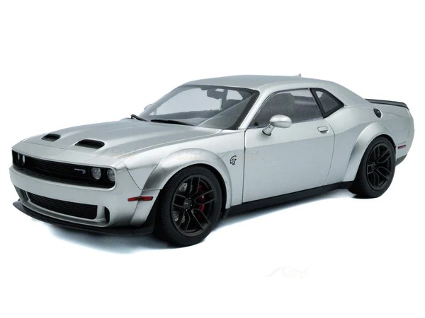 2023 Dodge Challenger SRT Hellcat Redeye Widebody Triple Nickel 1:18 Solido Licensed Diecast Scale Model Car Collectible