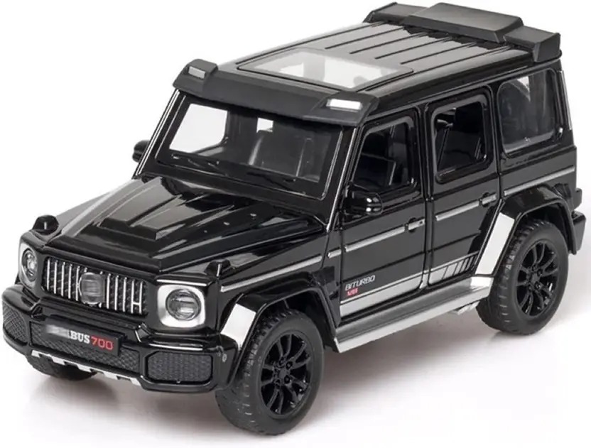 SKBD 1:32 Die-cast Metal Model Car Brabus Toy Cars black SKD (Black, Pack of: 1)